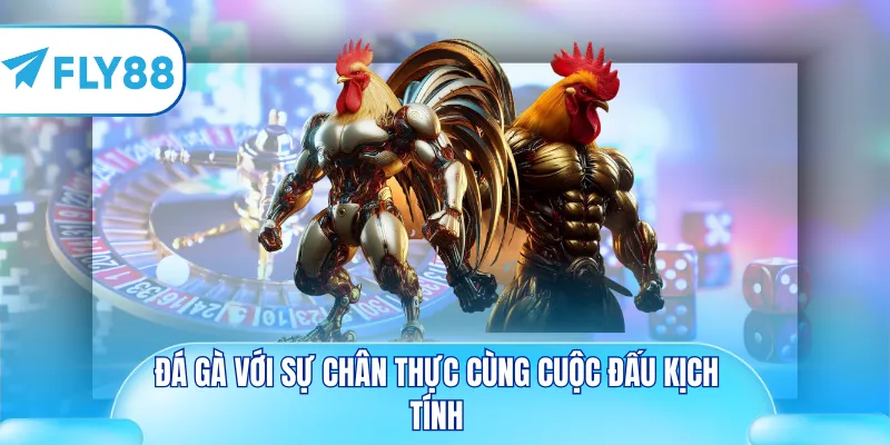 Đá gà với sự chân thực cùng cuộc đấu kịch tính